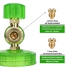 Pressure Washer Aluminum Foam Cannon Foam Generator Snow Foam Lance with 1/4” Quick Connector for Portland Husky Ryobi Greenwork 2