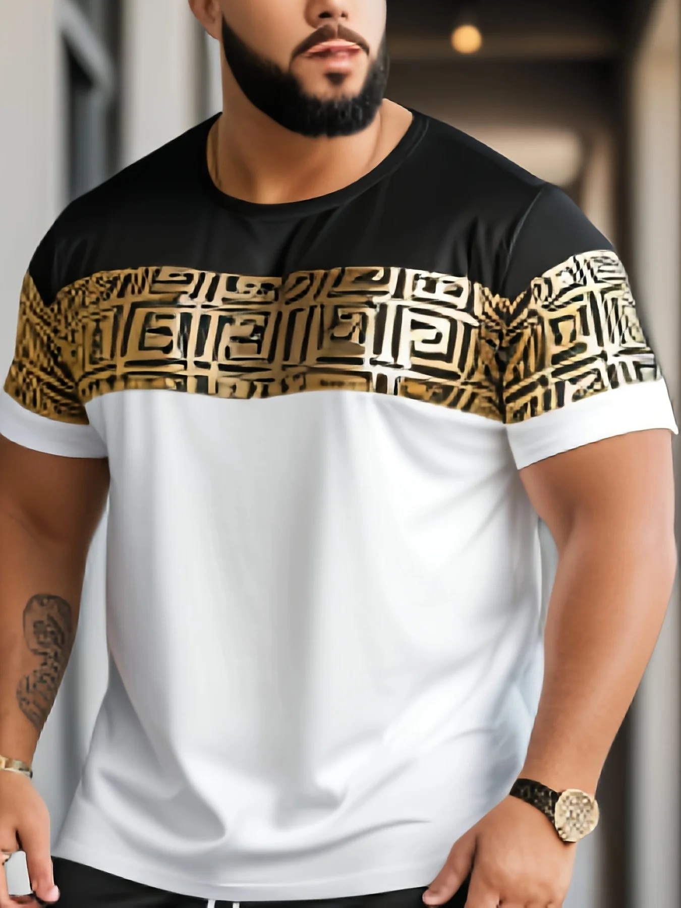 Men's Casual Sports Suit 2-Pack with Drawstring Shorts