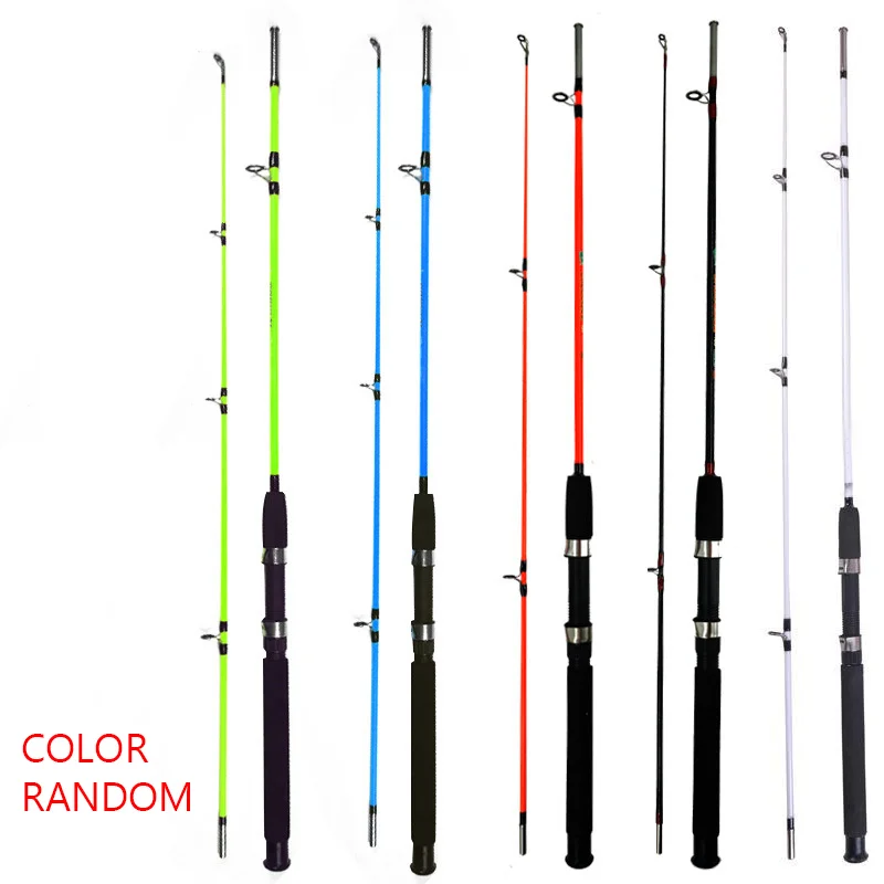 Solid Splice Rods Fiberglass Road Rods Fishing Gear Fishing Rods 1 Pc (Color random)-fishing rod holder,fishing rod support,fishing rod rest,spinning fishing rod