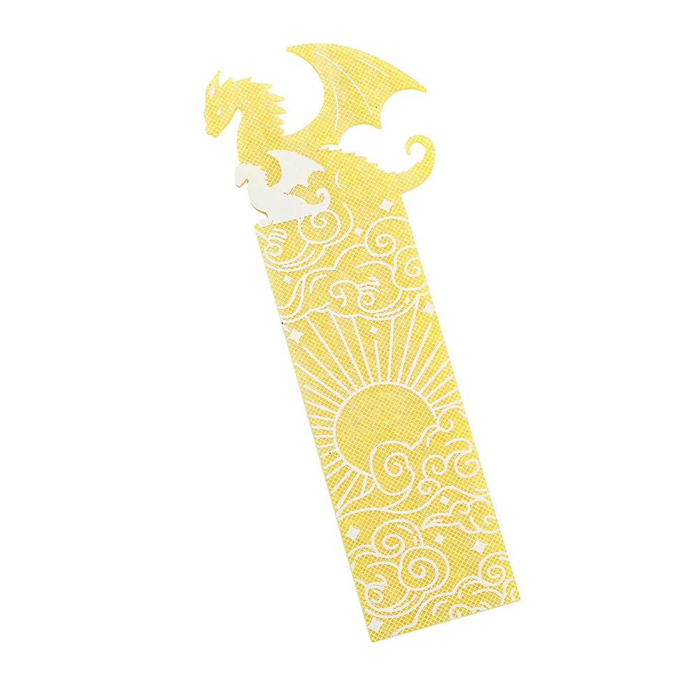 Black Dragon Acrylic Bookmarks Gift Set