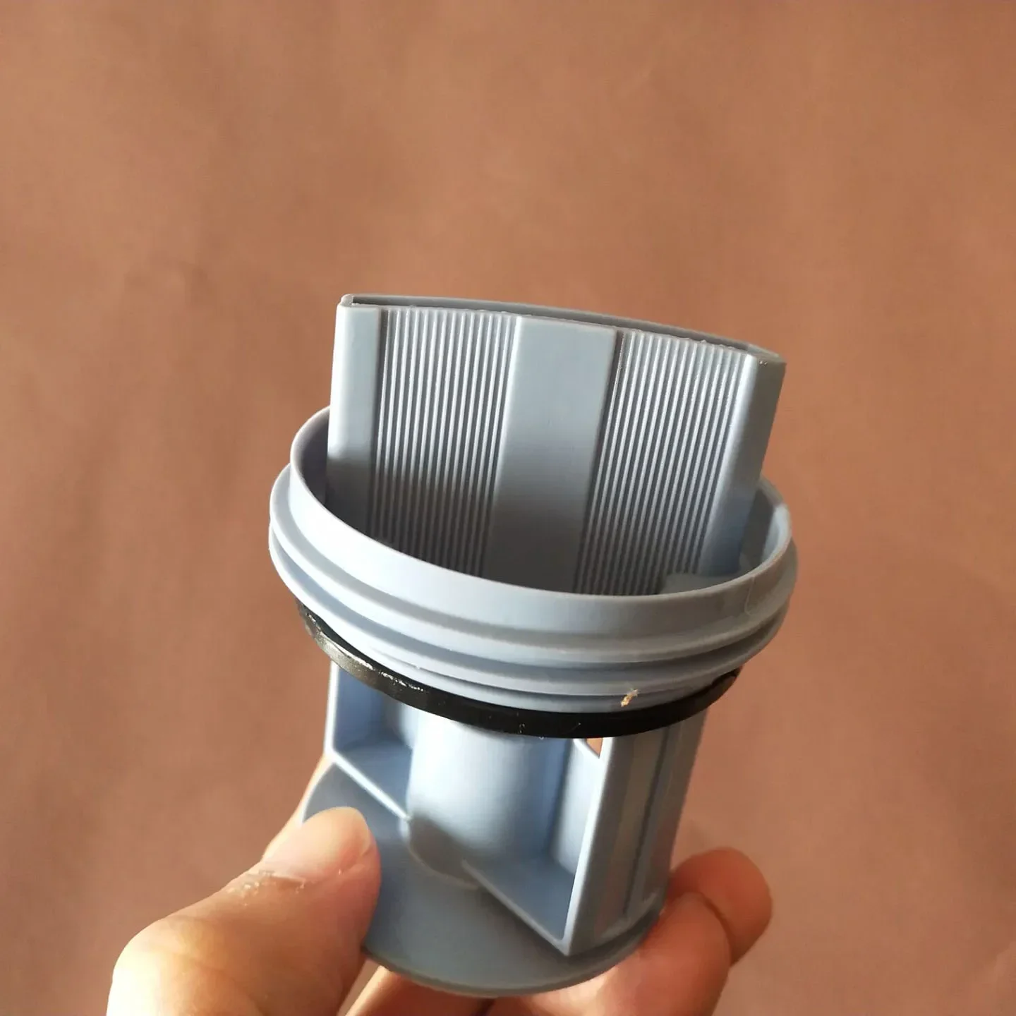 Drain Pump Filter Washing Machine Filter Bag 1PCs Replacement Pump Filter For Bosch Siemens Washing Machine Accessories Drain Button Filter Pump Assembly Blue