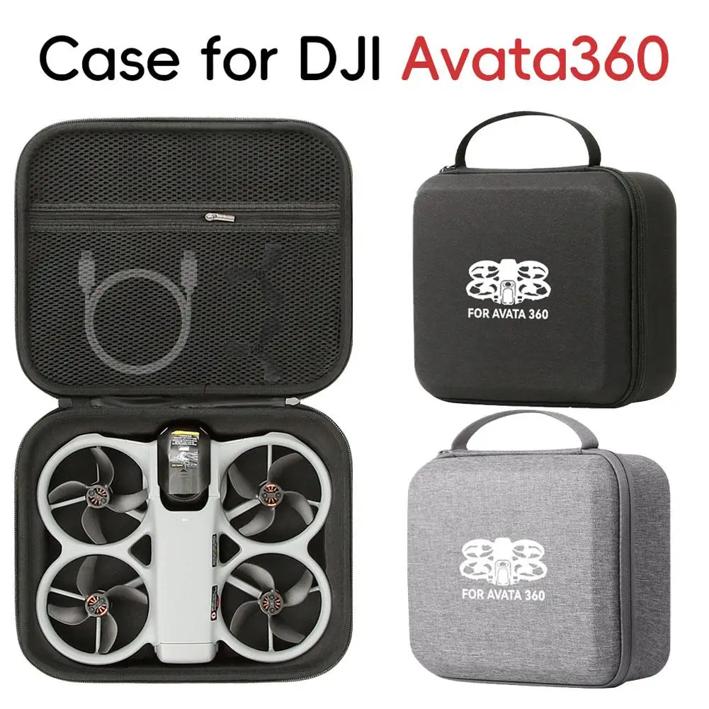 Dji Avata 360 용 보관 가방 미니 휴대용 핸드백 dji 컨트롤러 케이스 용 야외 여행용 운반 케이스 드론 액세서리