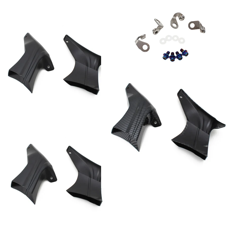 

Universal Motorcycle Carbon Fiber ABS Mounting Kit Brake System Air Cooling Cover for BMW S1000RR S1000XR R1250GS 1200R R1200RS