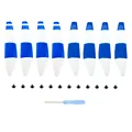 Blue white