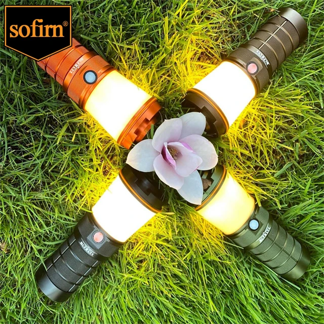 Sofirn BLF LT1 Lantern 8*LH351D with 4x 18650 batteries – Good