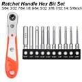 Ratchet Bit Set inch