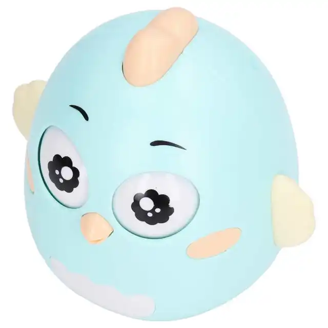 Roly Poly Toy Strong Early Educational Mint Green Funny Wobbler Baby Toy for Gift for Toddler 1