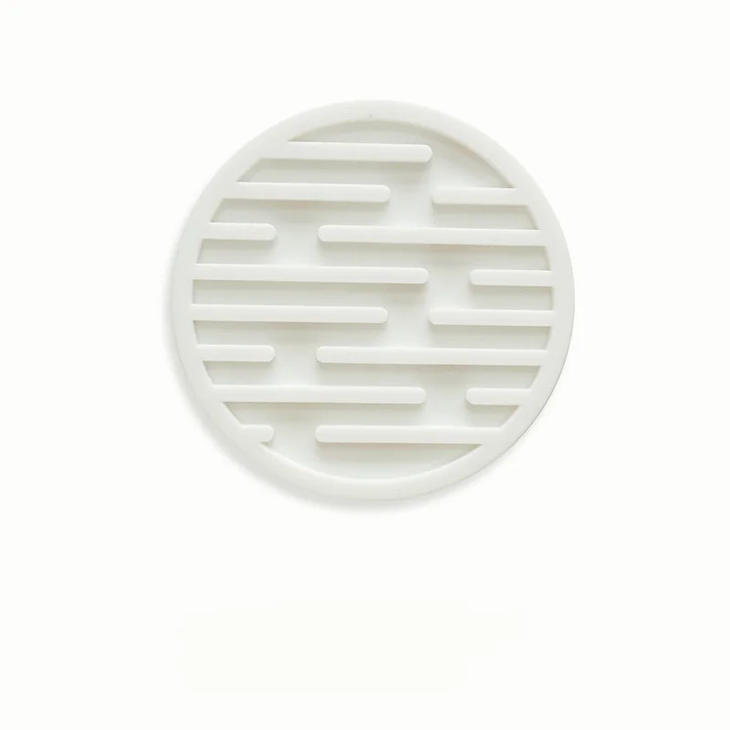 8 Sottobicchieri In Silicone Con Motivo A Nido D'Ape - Antiscivolo E Antiaderenti Per Bevande Calde/Fredde, Blu