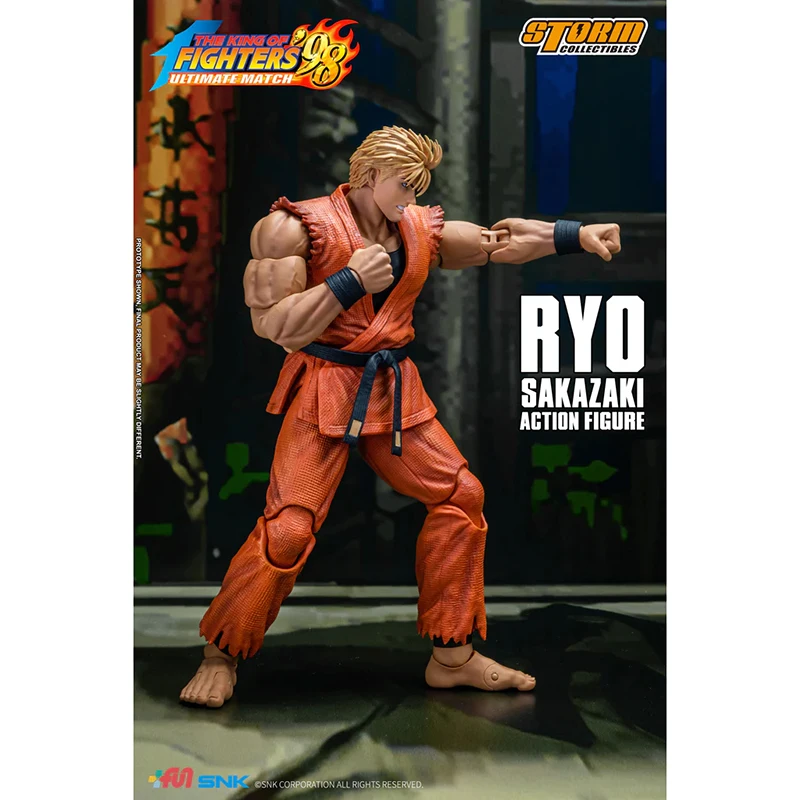 Storm Toys KOF98 Ryo Sakazaki リョウ.サカザキ Storm Collectibles KOF '98 RYO SAKAZAKI Review - YouTube