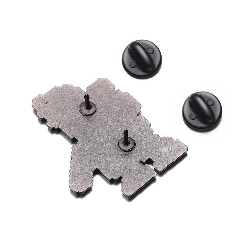 Shooting Game Enamel Pin - Detailed View 2