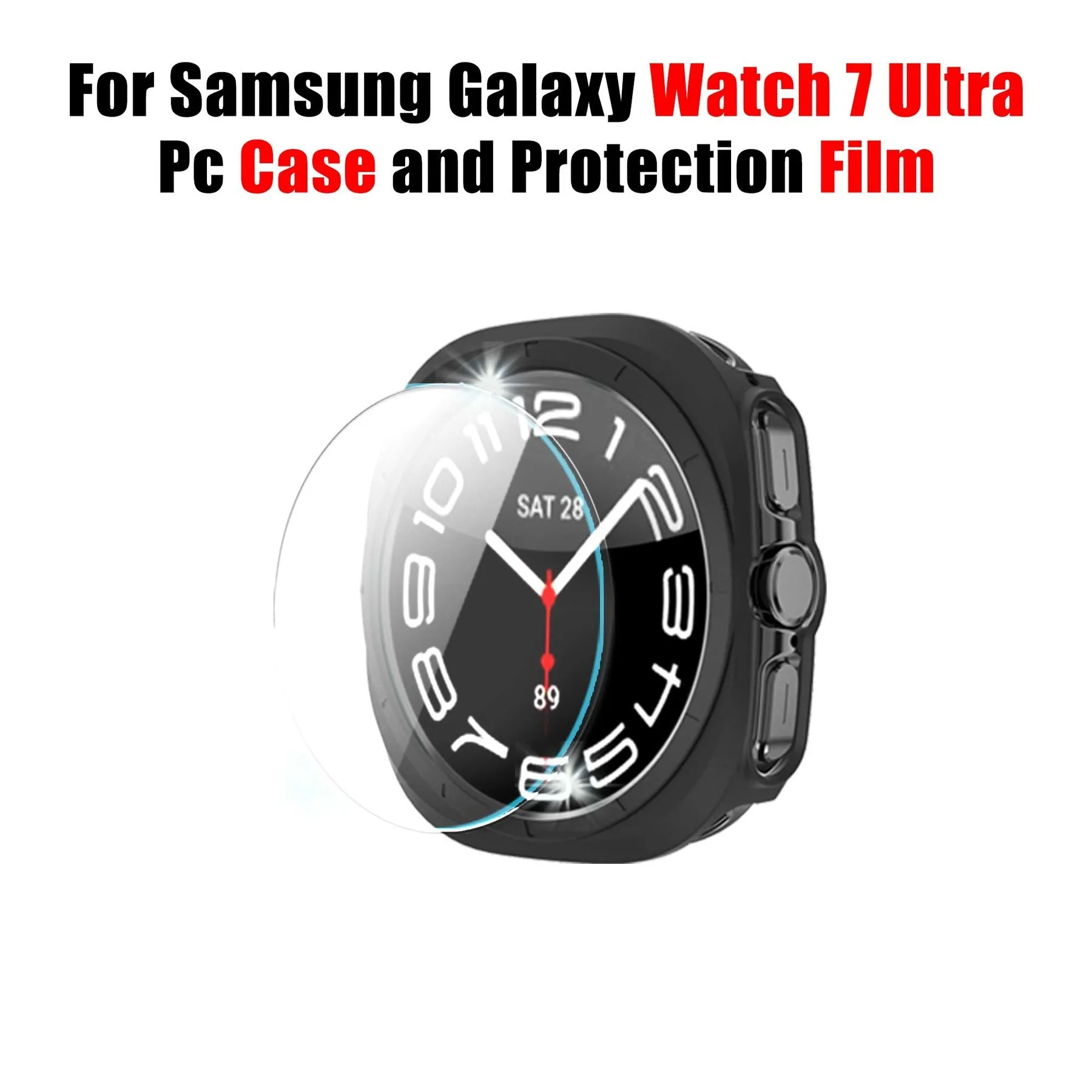 Premium Matte Protective Case with Film