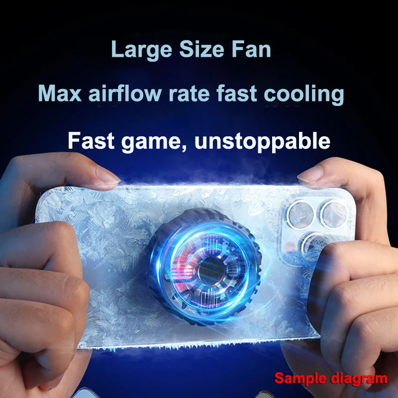 Tampa de Dissipação por Calor e Radiador para Xiaomi Poco f4 gt Estojo de Refrigeração Liga de Alumínio de Grafeno f3 f4 f5 Pro 5g - Image 3