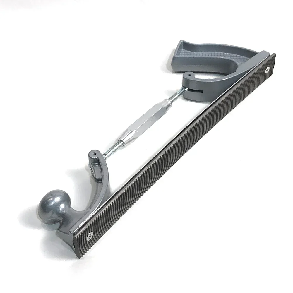 14" Adjustable Frame Milled Tooth Files Holder Car Body Polisher Metal Panel Polishing Curved Steel File Tools Dent Repair Kits