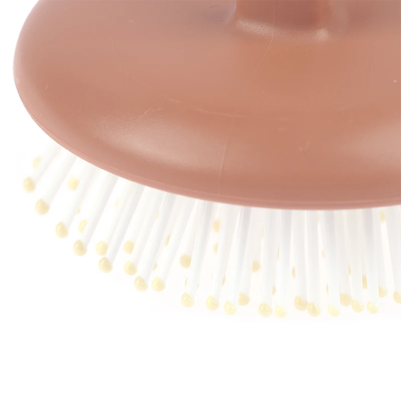 Description Picture 4 of itemWet And Dry Scalp Massage Brush Head Cleaning Adult Baby Soft Household Bath Silicone Combs Hair Care Styling Tools Accessories