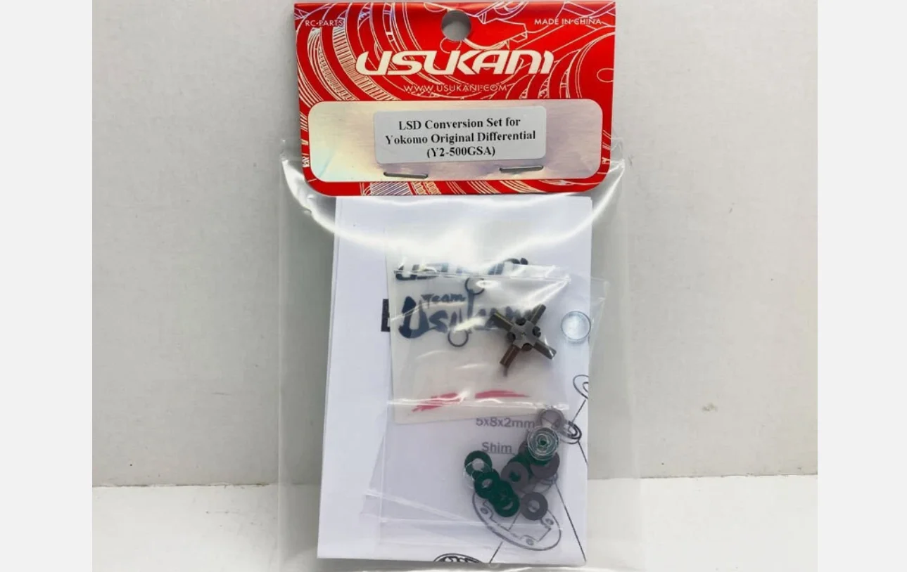 New Usukani US88508 LSD conversion set for Yokomo gear