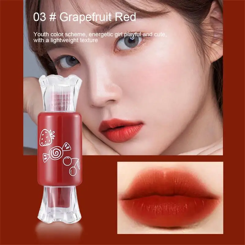 Olio Per Labbra Con Testina Grande Smaltata Di Bellezza, Olio Per Labbra Ultra-Idratante Nutriente, Finitura Liscia E Lucida, Glo Per Labbra Colorato 