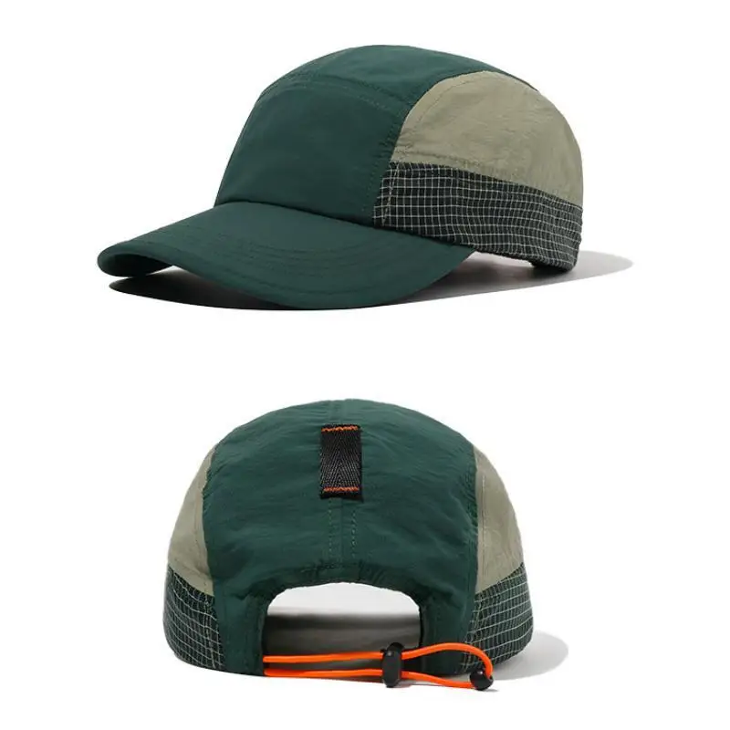 

Outdoor Tooling Sport Hats Baseball Cap Adjustable Sun Caps Drawstring Elastic Quick-Dry Breathable Fishing Hat Men Women