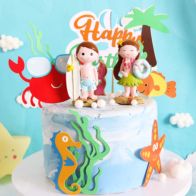 Jouet Décoration de Gâteau, 6 Pièces BTS Cake Topper, Figurine Enfants  Décoration Gâteau, Fournitures Décorations Gâteau Anime, Mini Figure Set  pour