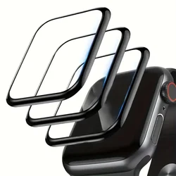 Premium 3D Screen Protector Film for Apple Watch - Multi - Pack Options Available (Series - 10 - 46MM)