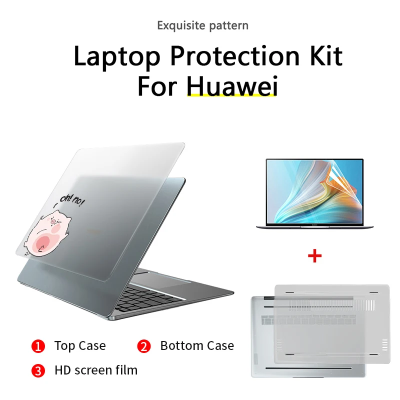 Laptop Case For Huawei Matebook D14 D15 D16 Protection Shell Laptop Cover Matebook13 13s/14s 16s Matte Skin