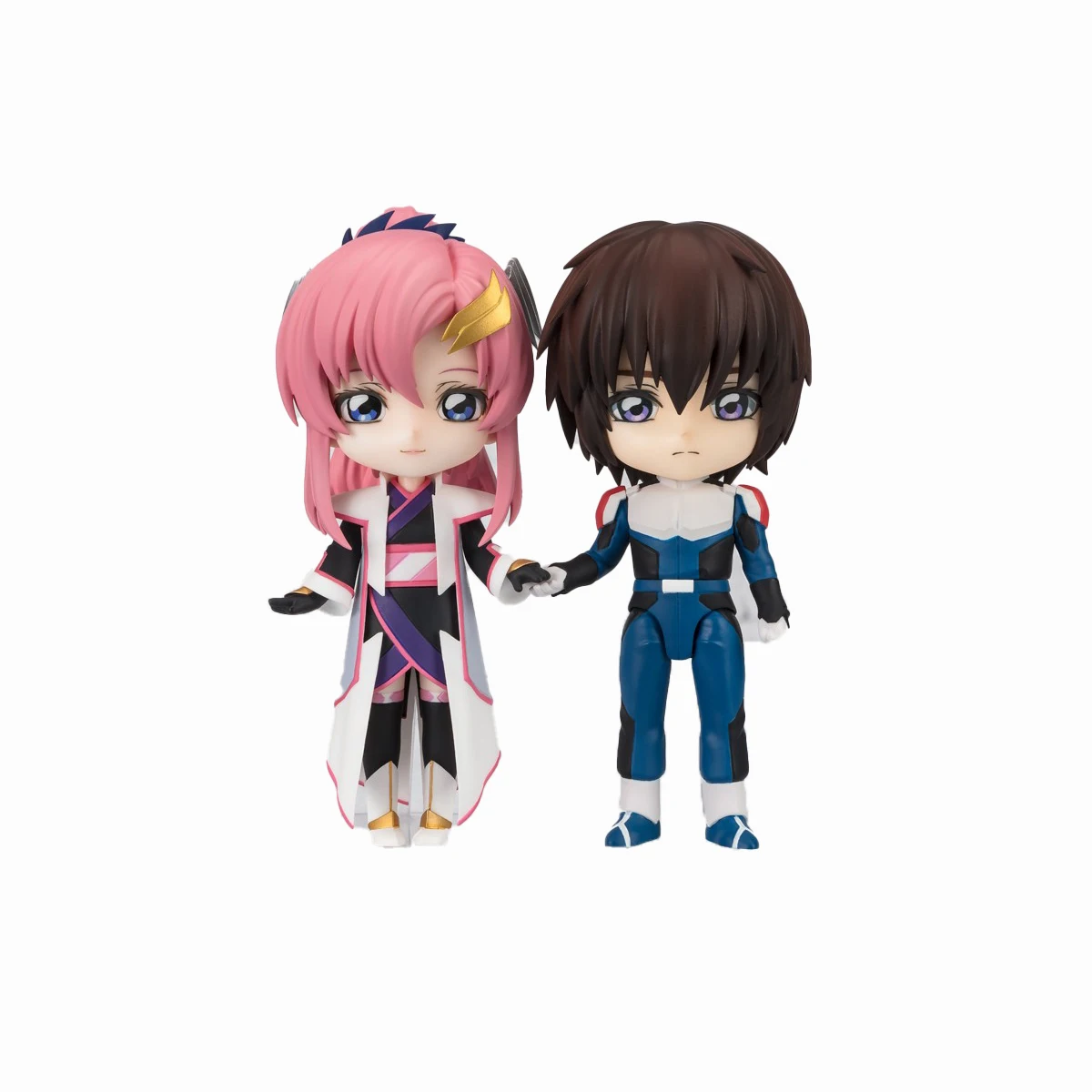Merci In Magazzino Originale Bandai Figuards Mini Lacus Clyne Kira Yamato Collezione Autentica Modello Animazione Personaggio Action Toy
