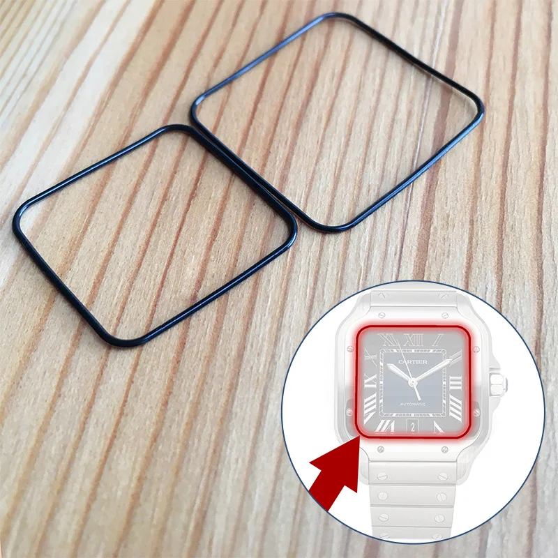 Anello Impermeabile In Gomma Per Coperchio Automatico Dell'Orologio Santos De Cartier 4072/ 4075