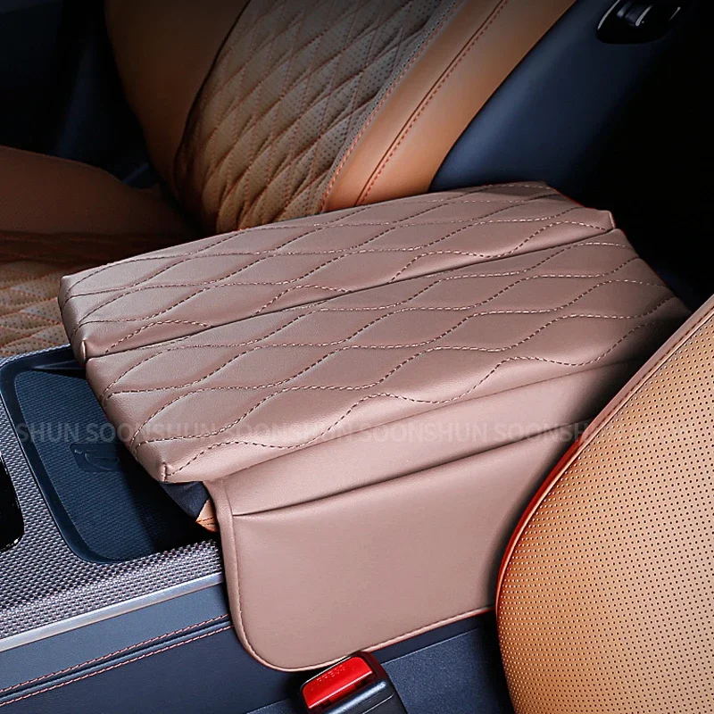 

Han-Tang Dynasty Armrest Central Box Storage Heightened Cushion Sleeve Leather for BYD Dolphin Sealgull Atto 3