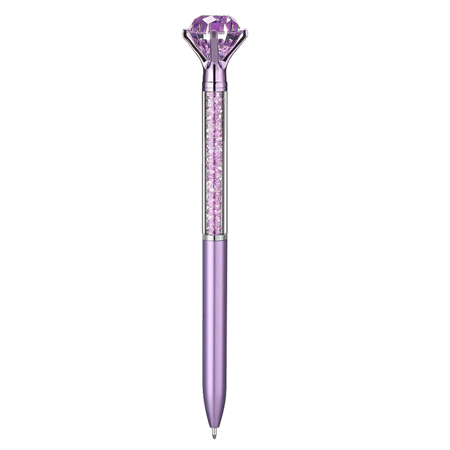 Lhwen Diamond Bridal Pen Ballpoint Pen With Crystal Top Party Gift For Bridesmaids Wedding Shower Galentines Xmas Stationery Rose Gold Silver Gold - View #8