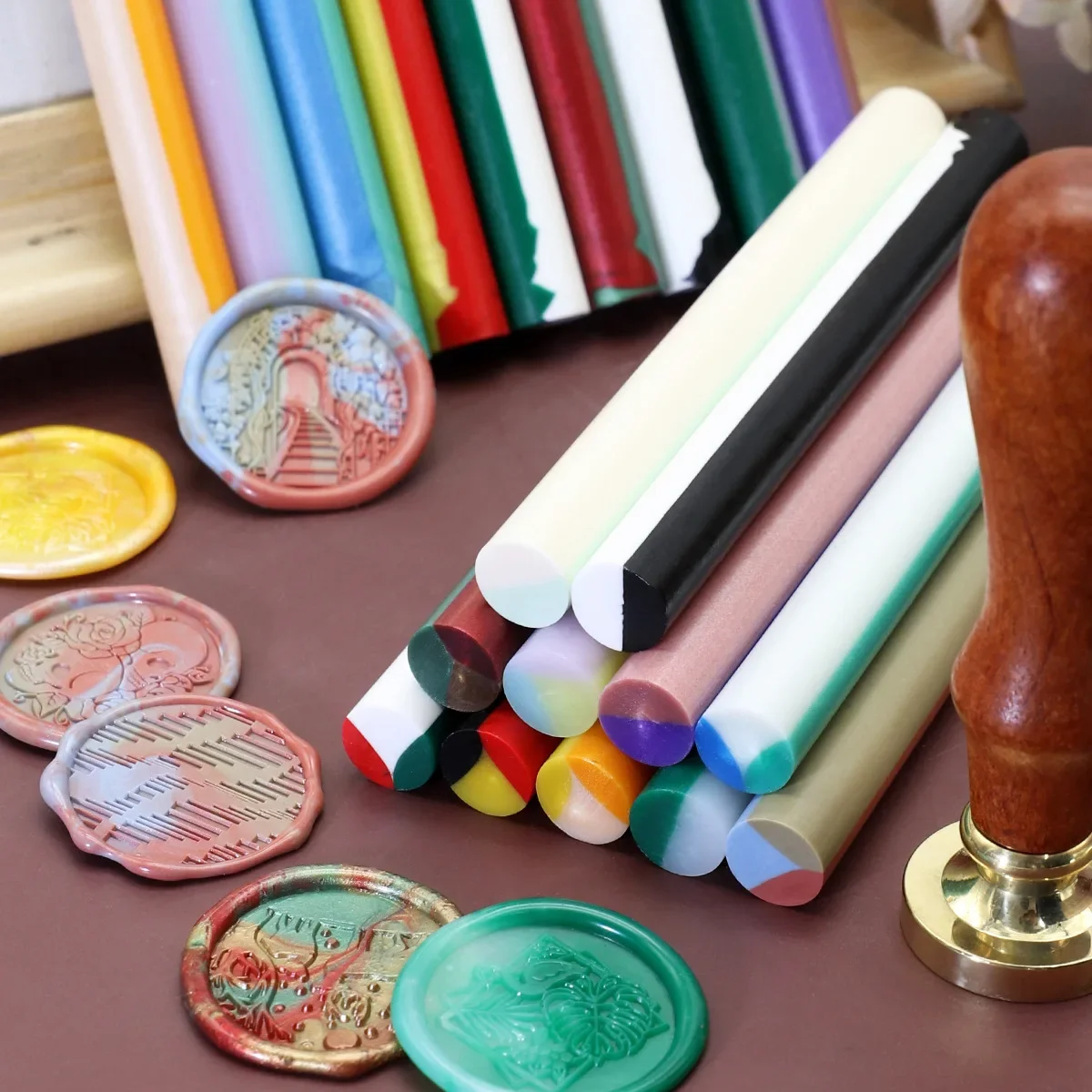 Mixed Color Wax Rods Sealing Wax Sticks for Envelope Sealing