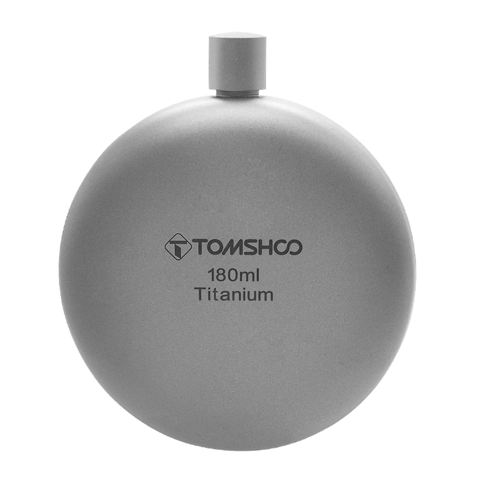 Tomshoo Titanium Flask For Camping And Hiking 180ml Alcohol Bottle_voghion.com