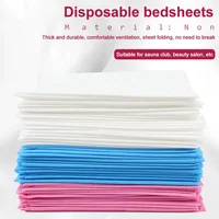 10pcs 80x180cm Disposable Sheets Spa Non-woven Salon 4