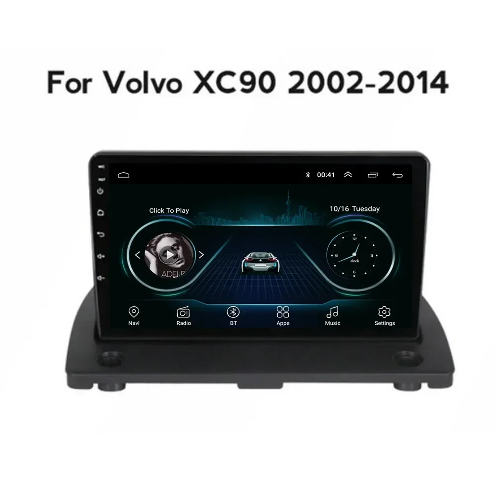 

Авторадио для Volvo XC90 2004-2014 мультимедийный плеер Android 13 Navi навигация Atuo BT беспроводной Carplay автомобильный радиоприемник DVD