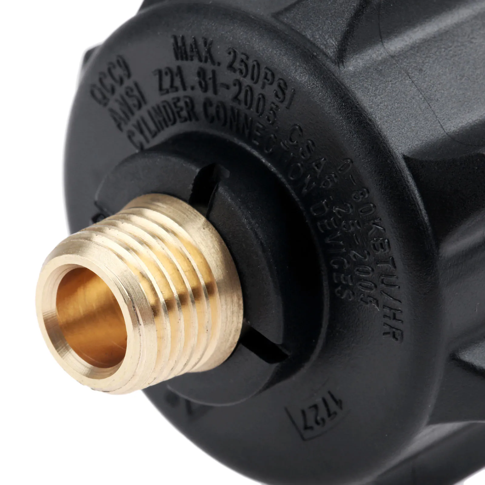 Propane Tank Refill Adapter 1pc QCC1 Propane Refill Adapter with Nut for Tank BBQ Camping
