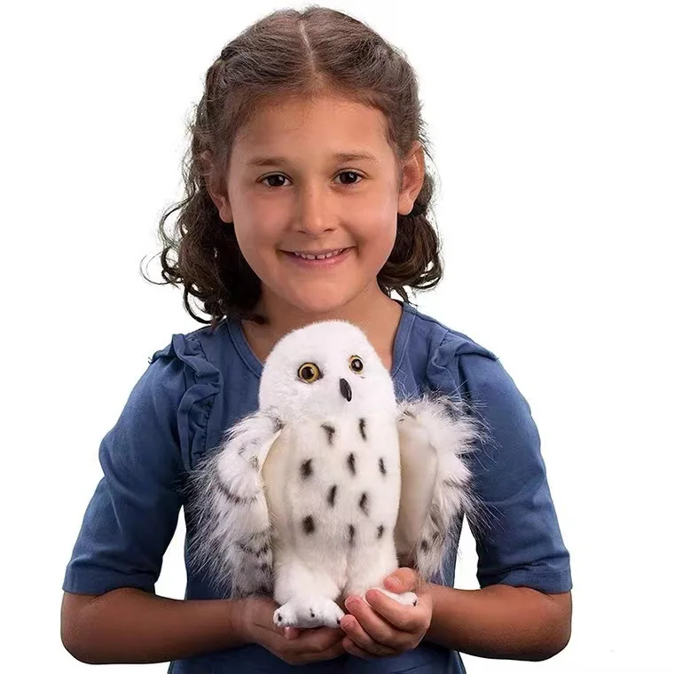 

20cm New Cartoon Simulation Owl Plush Toys Children's Room Decorations Creative Small Animal Owl Best Gift For Birthday
