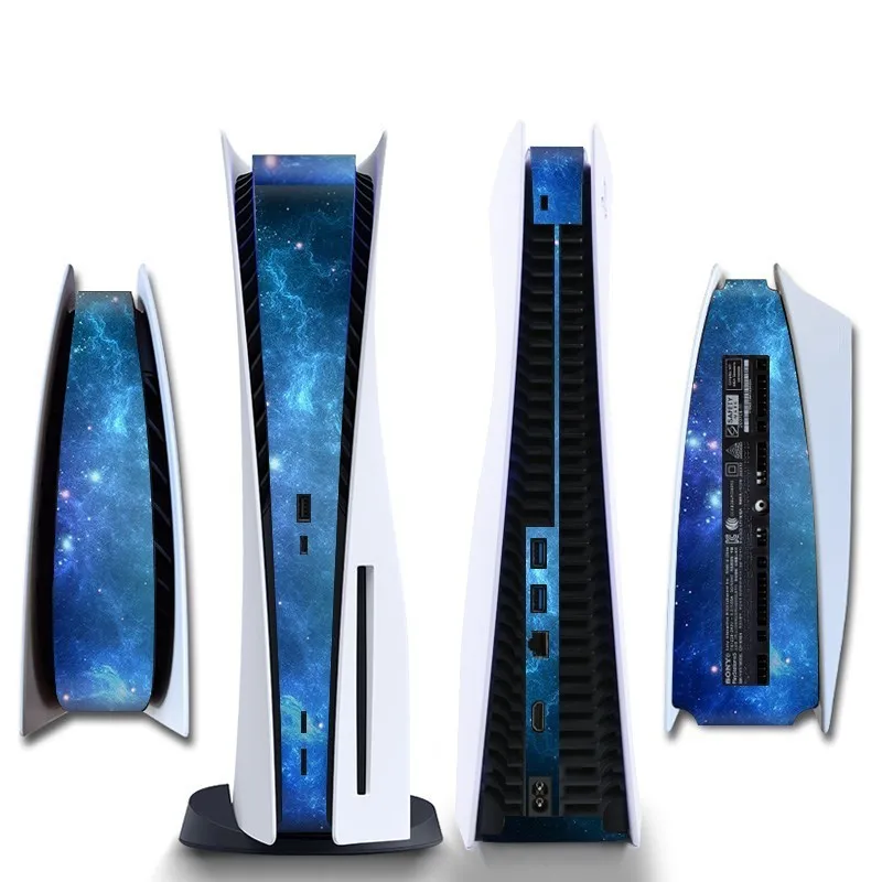 Middle Stickers Skin For PS5 CD-ROM/ Digital Edition Protective Shell Game Console Middle Replacement Decoration Strip 
