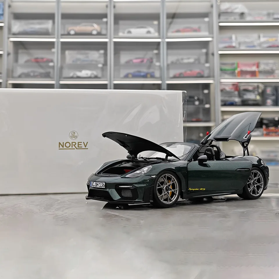 GT Spirit 1/18 – Porsche 718 Spyder – Boxster – Modèle Résine Diecast – Neuf