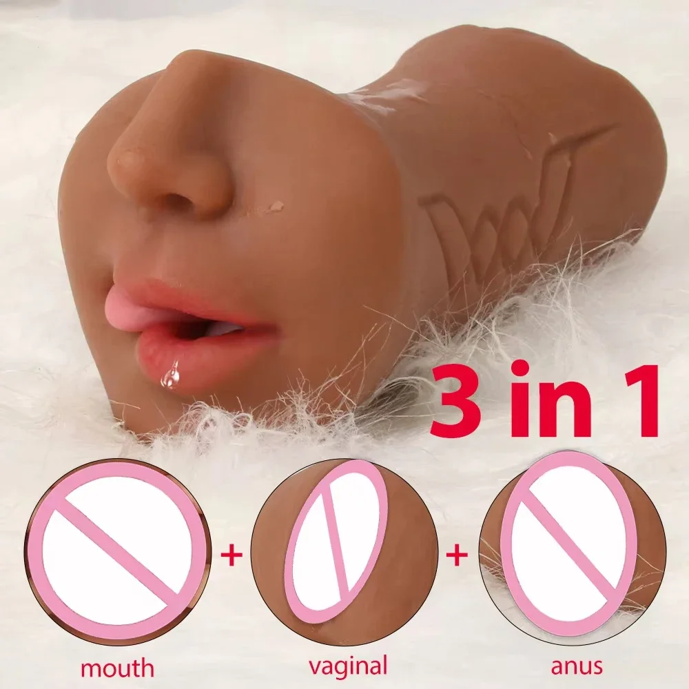 Masturbator Maschile 3 In 1 - Masturbatore Realistico E Versatile_voghion.com