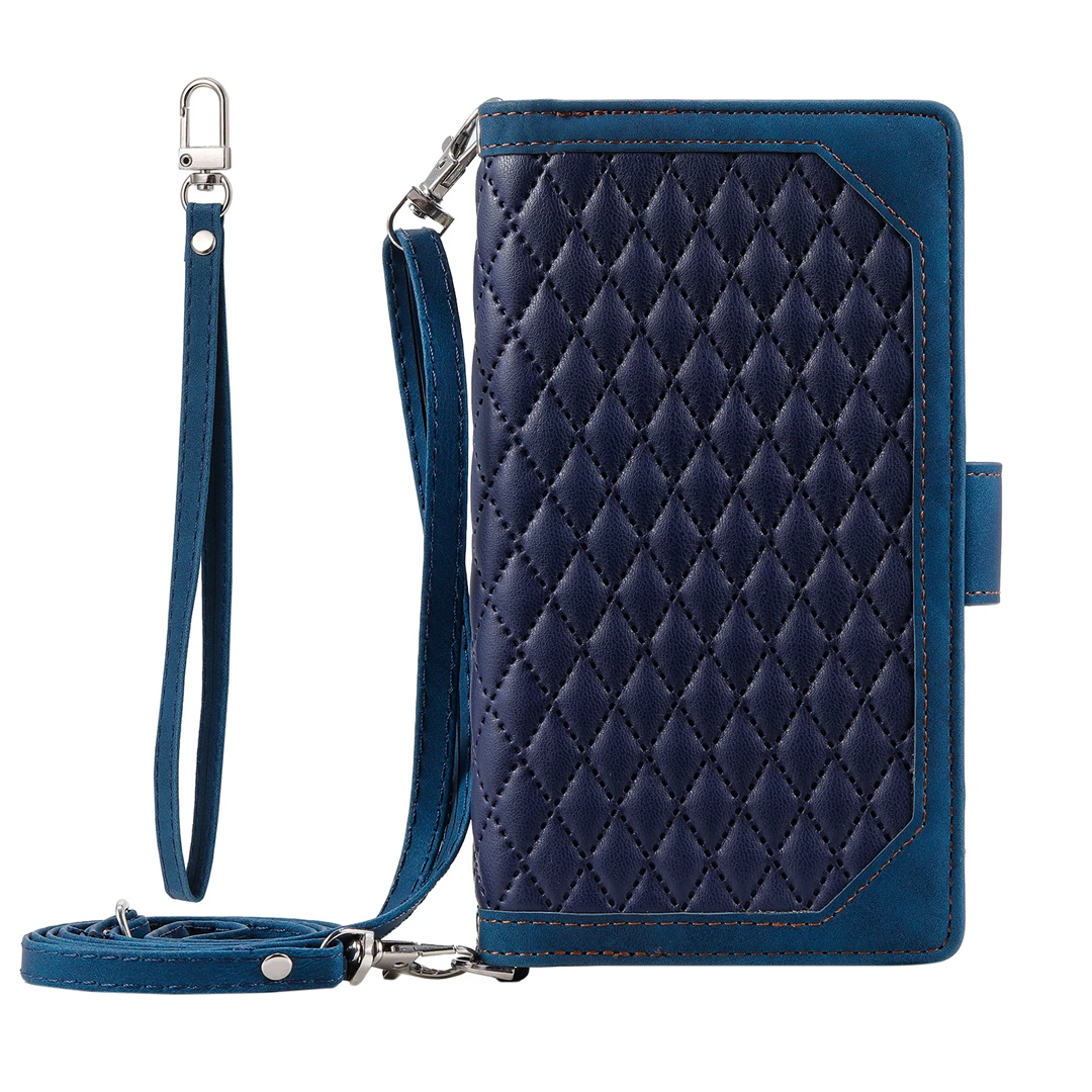 Custodia Protettiva Retrò Scozzese Per Sony Xperia 10 V Pelle Di Vitello Plaid Custodia Magnetica In Pelle Opaca Per Custodia Xperia 5 V 1 Vi 10 Iii