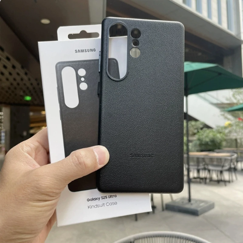 Luxury Leather Case with All-Inclusive Lens Protection and Box - Premium Back Cover