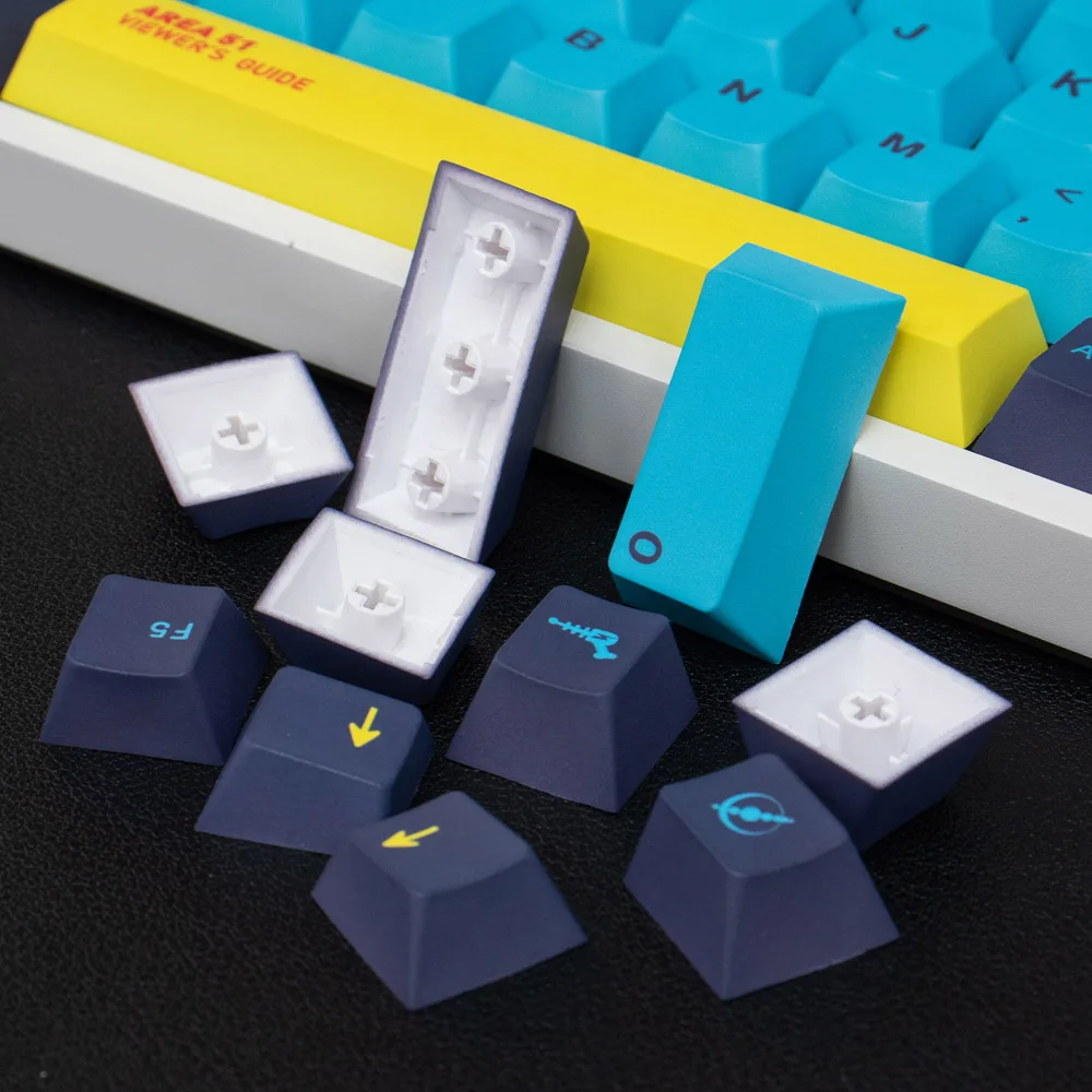 gmk estrangeiro pessoal chaves cereja perfil pbt keycap inglês personalizado personalidade keycaps para teclado mecânico