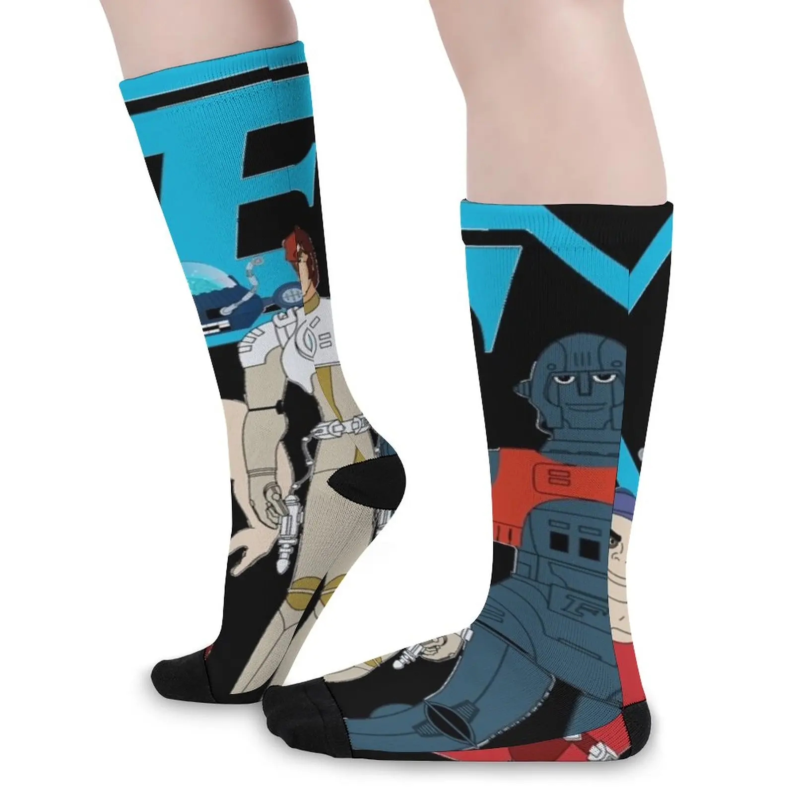 Captain Future Crew Classic T-Shirt Socks anime socks Woman socks