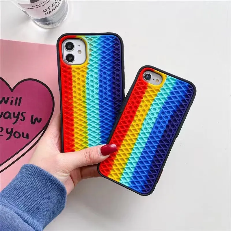 Waffle dehors Shoe Sole Bergame Silicone Case, Back-Vans Cover, iPhone 14  11 12 13 Pro XS Max Poly X Mini 5 S 5 SE 6 7 8 Plus - AliExpress