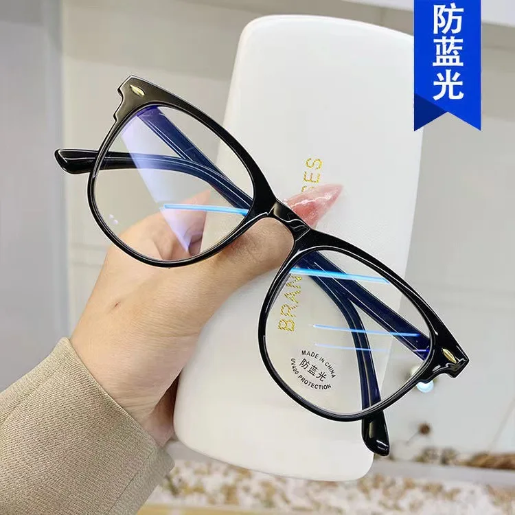 Classic Transparent Computer Glasses Frame Women Men Anti Blue Light Glasses Blocking Glasses Optical Glasses Lenses Oculos Male