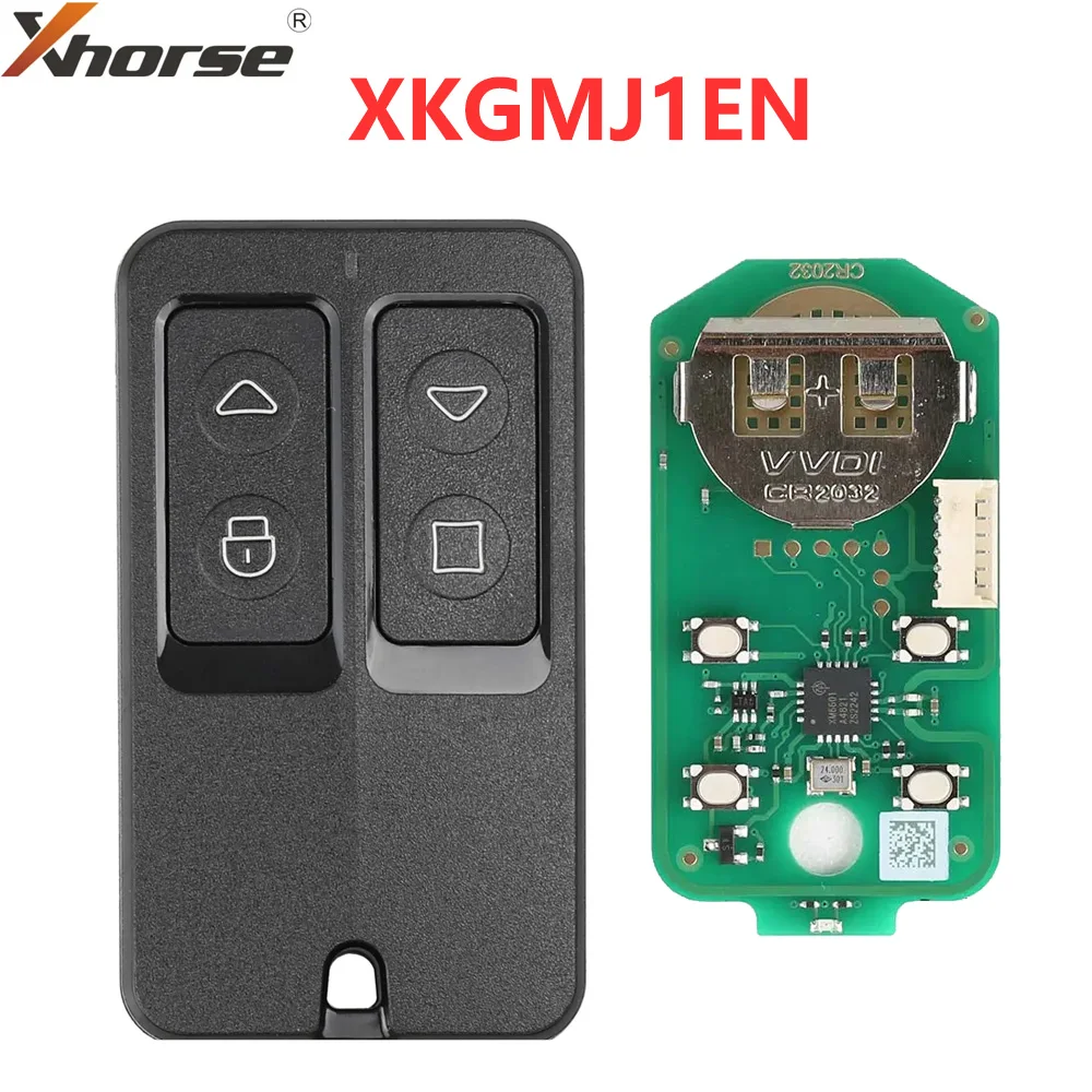 

5PCS/LOT XHORSE XKGMJ1EN 4 Buttons Universal Garage Remote for Mini Key Tool /VVDI2/Key Tool Max