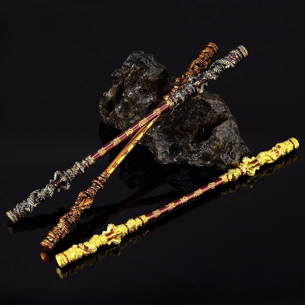 22cm Black Myth: WuKong Weapon Sun Wukong Monkey King Bar Game Anime Katana Weapon Ancient Style Peripherals Christmas Gifts Toy 2