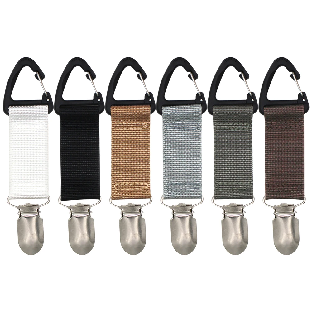 Portable Canvas Hat Clip for Travel and Outdoor