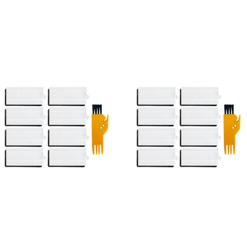 

2X Hepa Filter Replacement Kits For Neatsvor X500 X600 Tesvor X500 X500 Pro Robotic Vacuum Cleaner Spare Accessories