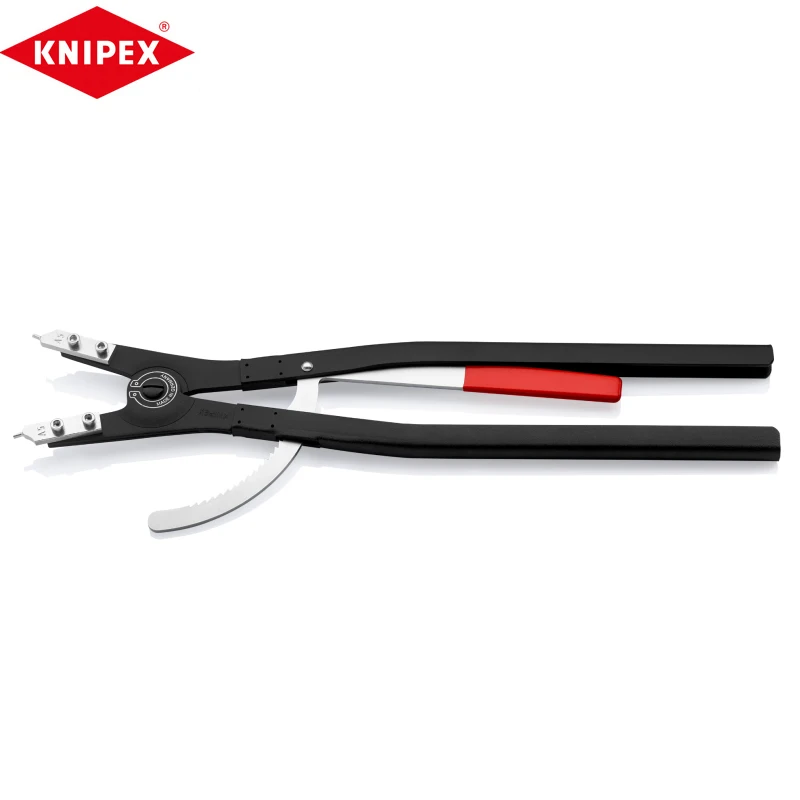 Knipex 46 10 A5 Taglierina Circolare Verniciatura A Polvere Nera La Testa Del Morsetto Può Essere Sostituita Dotata Di Dispositivo Di Bloccaggio Funzi