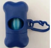 Bone-Shaped Dog Waste Bag Dispenser and Holder