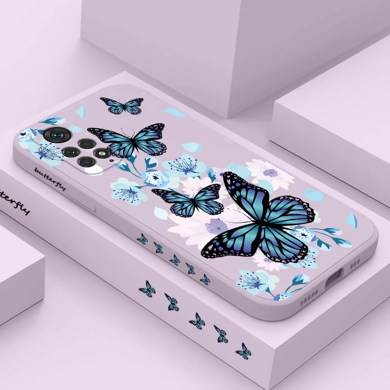 Aurora Butterfly Phone Case with Vibrant Design